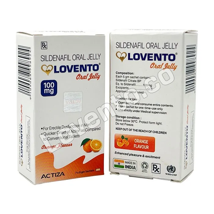 Sildenafil Oral Jelly Orange Flavour